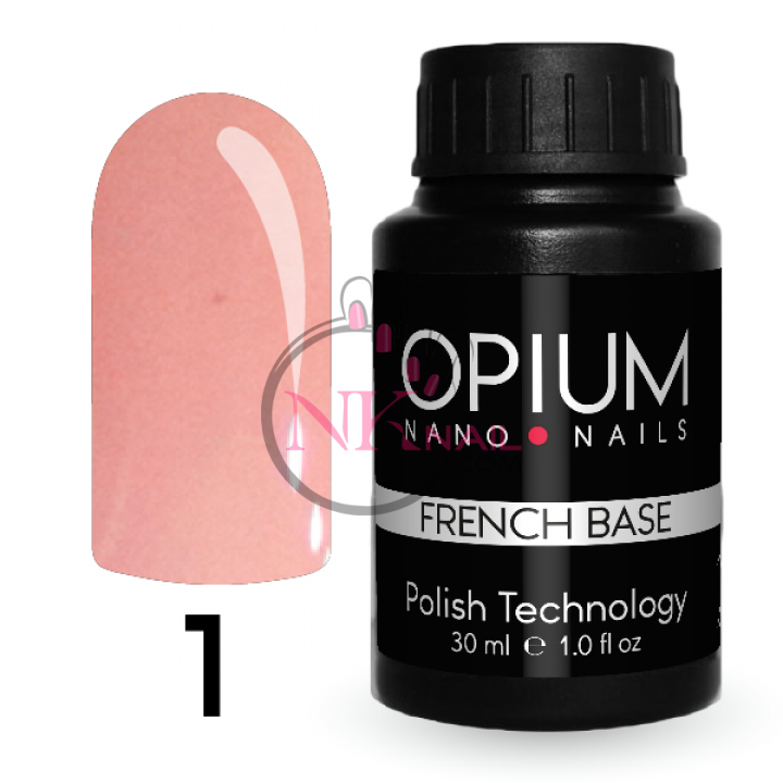 База French Rubber Base Roks 30 ml №01 TPO free